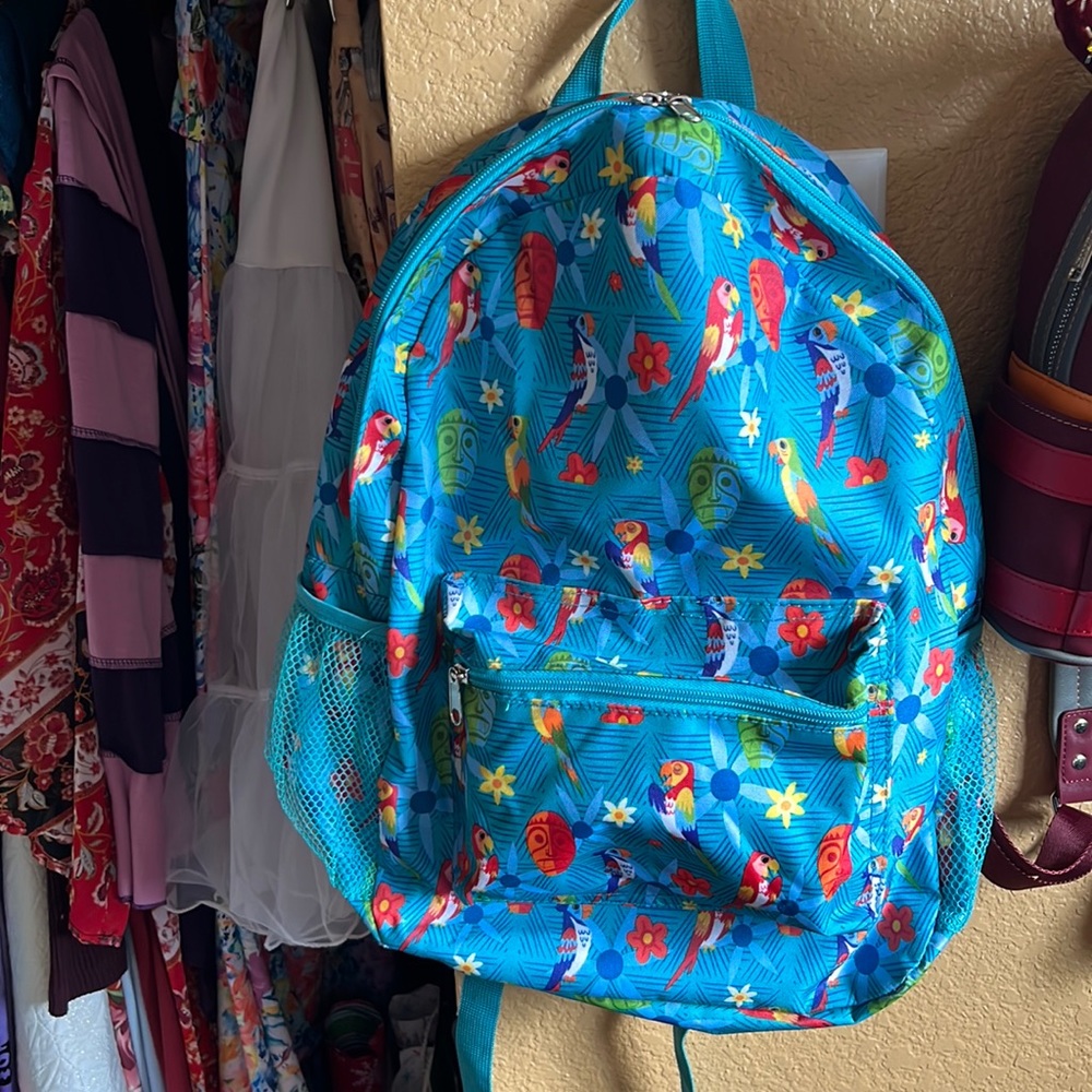 Tiki room Disney parks backpack